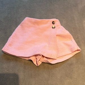 Zara toddler pink skort